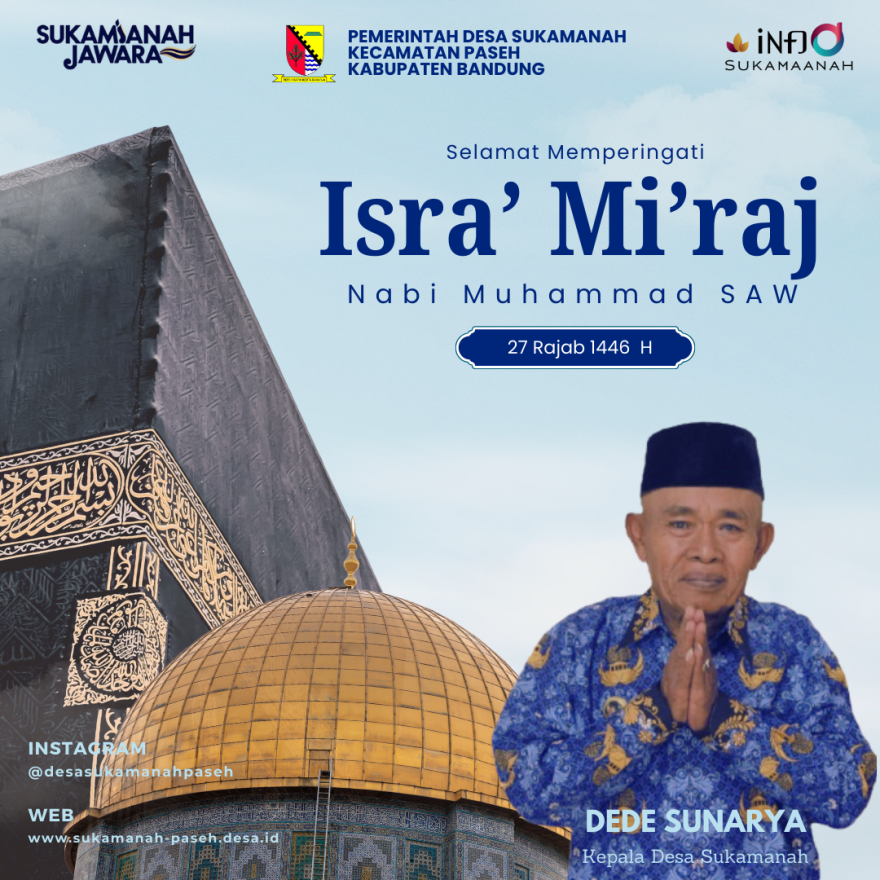 Selamat Memperingati Isra Mi'raj Nabi Muhammad SAW 